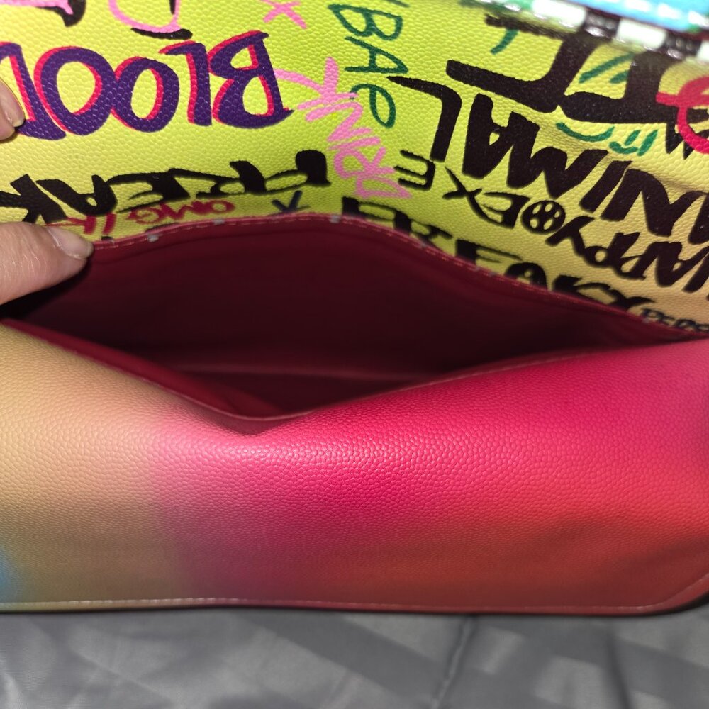 NWT - Caleesa Graffiti Print Shoulder Bag - Picture 11 of 14